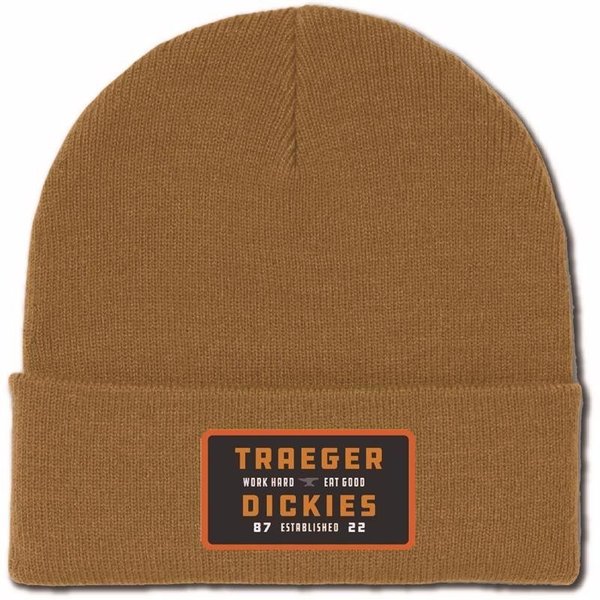 Dickies Traeger Beanie Brown Duck One Size Fits Most TRG201BDAL